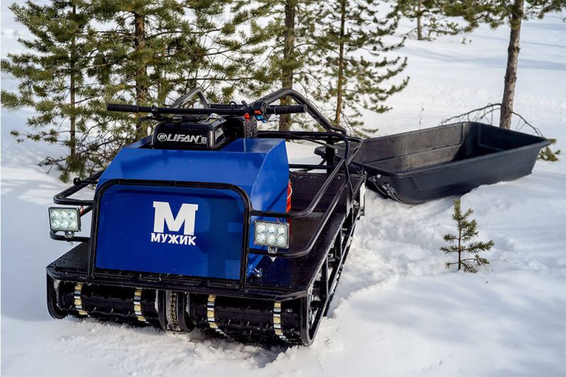 Мотобуксировщик Мужик M760 18,5 л.с. Мотобуксировщик Мужик M760 18,5 л.с.